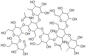 CAS 登录号:64396-27-6, 二岩藻糖基对乳-N-新六糖