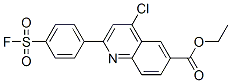 CAS 登录号：64415-12-9， 4-氯-2-[4-(氟磺酰基)苯基]喹啉-6-羧酸乙酯