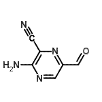 CAS 登录号：64440-74-0， 3-氨基-6-甲酰基-2-吡嗪甲腈