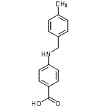 CAS 登录号：64518-48-5， 4-[(4-甲基苄基)氨基]苯甲酸