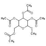 CAS 登录号：64550-71-6， 甲基2,3,4,6-四-O-乙酰基-1-硫代吡喃己糖苷