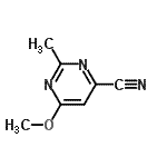 CAS 登录号：64571-37-5， 6-甲氧基-2-甲基-4-嘧啶甲腈