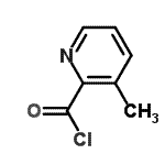 CAS#: 64588-88-1, 3-Methyl-2-pyridinecarbonyl chloride