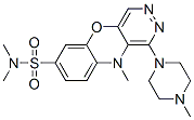 CAS#: 64610-60-2, N,N,10-Trimethyl-1-(4-Methyl-1-Piperazinyl)-10H-Pyridazino[4,5-b][1,4]Benzoxazine-7-Sulfonamide