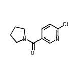 CAS#: 64614-47-7, (6-Chloro-3-pyridinyl)(1-pyrrolidinyl)methanone