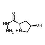 CAS#: 64616-75-7, (2S,4R)-4-Hydroxy-2-pyrrolidinecarbohydrazide