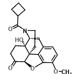 CAS#: 64643-72-7, (5alpha)-17-(Cyclobutylcarbonyl)-14-hydroxy-3-methoxy-4,5-epoxymorphinan-6-one