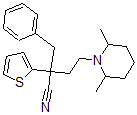 CAS#: 64647-38-7, 2,6-Dimethyl-alpha-(Phenylmethyl)-alpha-(2-Thienyl)-1-Piperidinebutyronitrile