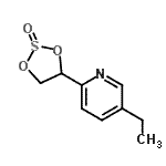 CAS#: 646519-82-6, 5-Ethyl-2-(2-oxido-1,3,2-dioxathiolan-4-yl)pyridine