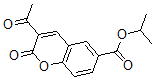 CAS 登录号：6468-76-4， 3-乙酰基-2-氧代-alpha-苯并吡喃-6-羧酸异丙酯