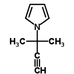 CAS 登录号：646989-37-9， 1-(2-甲基-3-丁炔-2-基)-1H-吡咯