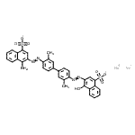 CAS#: 6470-45-7, Disodium 4-Amino-3-({4'-[(1-Hydroxy-4-Sulfonato-2-Naphthyl)Diazenyl]-3,3'-Dimethyl-4-Biphenylyl}Diazenyl)-1-Naphthalenesulfonate