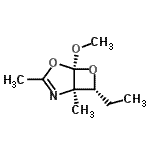 CAS#: 647012-58-6, (1R,5S,7R)-7-Ethyl-5-methoxy-1,3-dimethyl-4,6-dioxa-2-azabicyclo[3.2.0]hept-2-ene