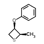 CAS#: 647033-07-6, (2R,3R)-2-Methyl-3-phenoxythietane