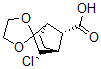 CAS 登录号:64768-51-0, 外-2-氯-5,5-乙烯二氧基-双环[2.2.1!庚烷-顺式-7-羧酸