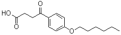 CAS 登录号：64779-14-2， 4-(己氧基)-gamma-氧代-苯丁酸