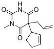 CAS#: 64810-92-0, 5-Allyl-5-(2-Cyclopenten-1-Yl)-1-Methyl-2,4,6(1H,3H,5H)-Pyrimidinetrione