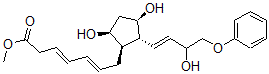 CAS#: 64812-77-7, (3E,5E)-7-[(1R)-3alpha,5alpha-Dihydroxy-2beta-[(E,R)-4-Phenoxy-3-Hydroxy-1-Butenyl]Cyclopentan-1alpha-Yl]-3,5-Heptadienoic Acid Methyl Ester