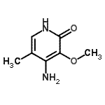 CAS#: 64837-76-9, 4-Amino-3-methoxy-5-methyl-2(1H)-pyridinone