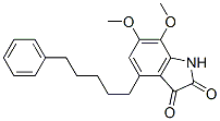 CAS 登录号：64838-04-6， 6,7-二甲氧基-4-(5-苯基戊基)-1H-吲哚-2,3-二酮