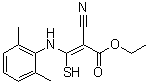 CAS#: 648409-08-9, Ethyl 2-cyano-3-[(2,6-dimethylphenyl)amino]-3-sulfanylacrylate