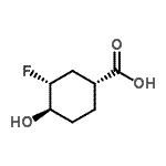 CAS#: 648419-94-7, (1R,3R,4R)-3-Fluoro-4-hydroxycyclohexanecarboxylic acid