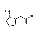 CAS#: 648427-71-8, 2-(1-Methyl-2-pyrrolidinyl)ethanethioamide
