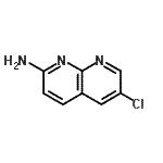 CAS#: 64874-37-9, 6-Chloro-1,8-naphthyridin-2-amine