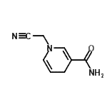 CAS#: 64881-20-5, 1-(Cyanomethyl)-1,4-dihydro-3-pyridinecarboxamide