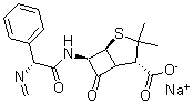 CAS#: 6489-61-8, 3,3-Dimethyl-6-[[(2R)-2-(Methyleneamino)-2-Phenylacetyl]Amino]-7-Oxo-(2S,5R,6R)-4-Thia-1-Azabicyclo[3.2.0]Heptane-2-Carboxylicacid Sodium Salt (1:1)