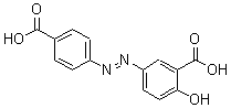 CAS#: 64896-26-0, 5-[2-(4-Carboxyphenyl)Diazenyl]-2-Hydroxy-Benzoic Acid