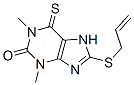 CAS#: 6493-39-6, 8-(Allylthio)-6,7-Dihydro-1,3-Dimethyl-6-Thioxo-1H-Purin-2(3H)-One