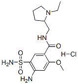 CAS#: 65016-40-2, 4-Amino-5-(Aminosulphonyl)-N-[(1-Ethyl-2-Pyrrolidinyl)Methyl]-2-Methoxybenzamide Monohydrochloride