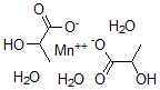 CAS 登录号：6505-50-6， 2-羟基-丙酸锰盐水合物(2:1:3)