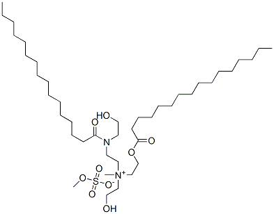CAS#: 65060-06-2, (2-Hydroxyethyl)[2-[(2-Hydroxyethyl)(1-Oxohexadecyl)Amino]Ethyl]Methyl[2-[(1-Oxohexadecyl)Oxy]Ethyl]Ammonium Methyl Sulphate