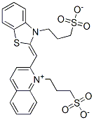 CAS#: 65072-45-9, Hydrogen 1-(3-Sulphonatopropyl)-2-[[3-(3-Sulphonatopropyl)Benzothiazol-2(3H)-Ylidene]Methyl]Quinolinium