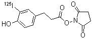 CAS#: 65114-37-6, 1-[3-[4-Hydroxy-3-(Iodo-125I)Phenyl]-1-Oxopropoxy]-2,5-Pyrrolidinedione