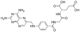 CAS#: 65118-36-7, N-(N-(4-(((2,4-Diamino-6-Pteridinyl)Methyl)Amino)Benzoyl)Glycyl)-L-Glutamic Acid