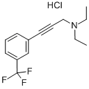 CAS 登录号：65126-78-5， N,N-二乙基-3-(3-(三氟甲基)苯基)-2-丙炔-1-胺盐酸盐