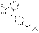 CAS#: 651293-35-5, 4-(2-Carboxybenzoyl)-1-Piperazinecarboxylicacid 1-(1,1-Dimethylethyl) Ester
