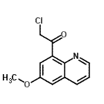 CAS#: 651358-16-6, 2-Chloro-1-(6-methoxy-8-quinolinyl)ethanone