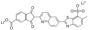 CAS#: 65151-69-1, Dilithium 2-[6-(6-Methyl-7-Sulphonatobenzothiazol-2-Yl)-2-Quinolyl]-1,3-Dioxoindan-5-Carboxylate