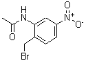 CAS 登录号：651733-07-2， N-[2-(溴甲基)-5-硝基苯基]乙酰胺