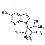CAS#: 651744-22-8, 4-Fluoro-1-(triisopropylsilyl)-1H-pyrrolo[2,3-b]pyridin-5-ol