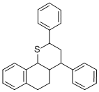 CAS#: 65193-64-8, 3,4,4A,5,6,10B-Hexahydro-2,4-Diphenyl-2H-Naphtho(1,2-b)Thiopyran