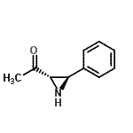 CAS 登录号：65218-90-8， 1-[(2S,3R)-3-苯基-2-氮丙啶基]乙酮