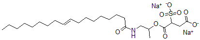 CAS#: 65277-57-8, Disodium 4-[1-[[(E)-Octadec-9-Enoyl]Amino]Propan-2-Yloxy]-4-Oxo-3-Sulfonato-Butanoate