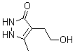 CAS 登录号：65287-96-9， 1,2-二氢-4-(2-羟基乙基)-5-甲基-3H-吡唑-3-酮