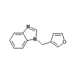 CAS#: 652976-75-5, 1-(3-Furylmethyl)-1H-benzimidazole
