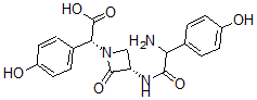 CAS#: 65309-11-7, (3S,alphar)-3-[[(R)-Amino(4-Hydroxyphenyl)Acetyl]Amino]-alpha-(4-Hydroxyphenyl)-2-Oxo-1-Azetidineacetic Acid